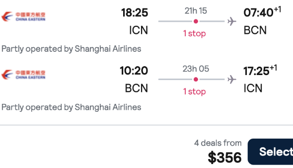 동방항공, 제네바 왕복 60만원대 특가